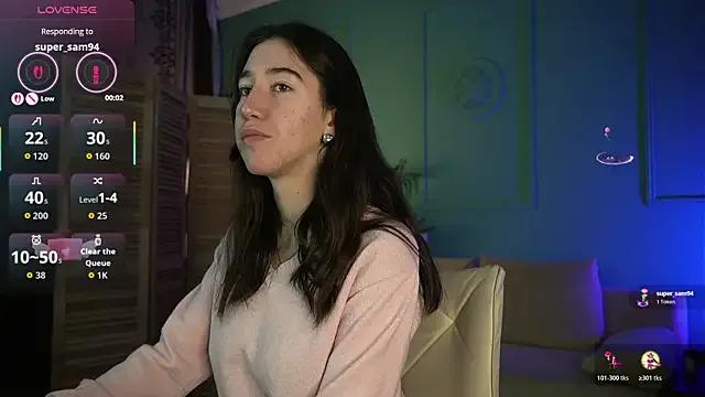 StripChat Belle_Via is Group Belle_Via — jumping tits